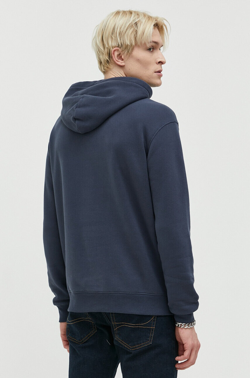 Hollister Co. Суичър в бяло с принт - Pepit.bg