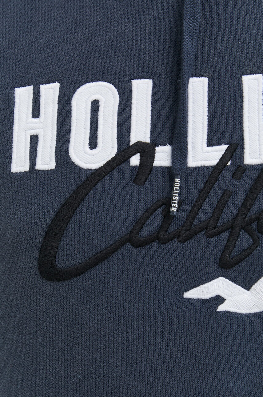 Hollister Co. Суичър в бяло с принт - Pepit.bg