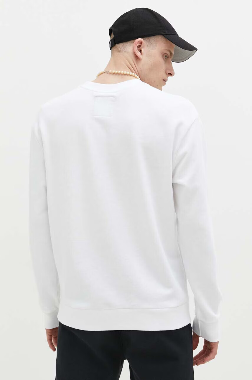 Hollister Co. Суичър в бяло с десен - Pepit.bg