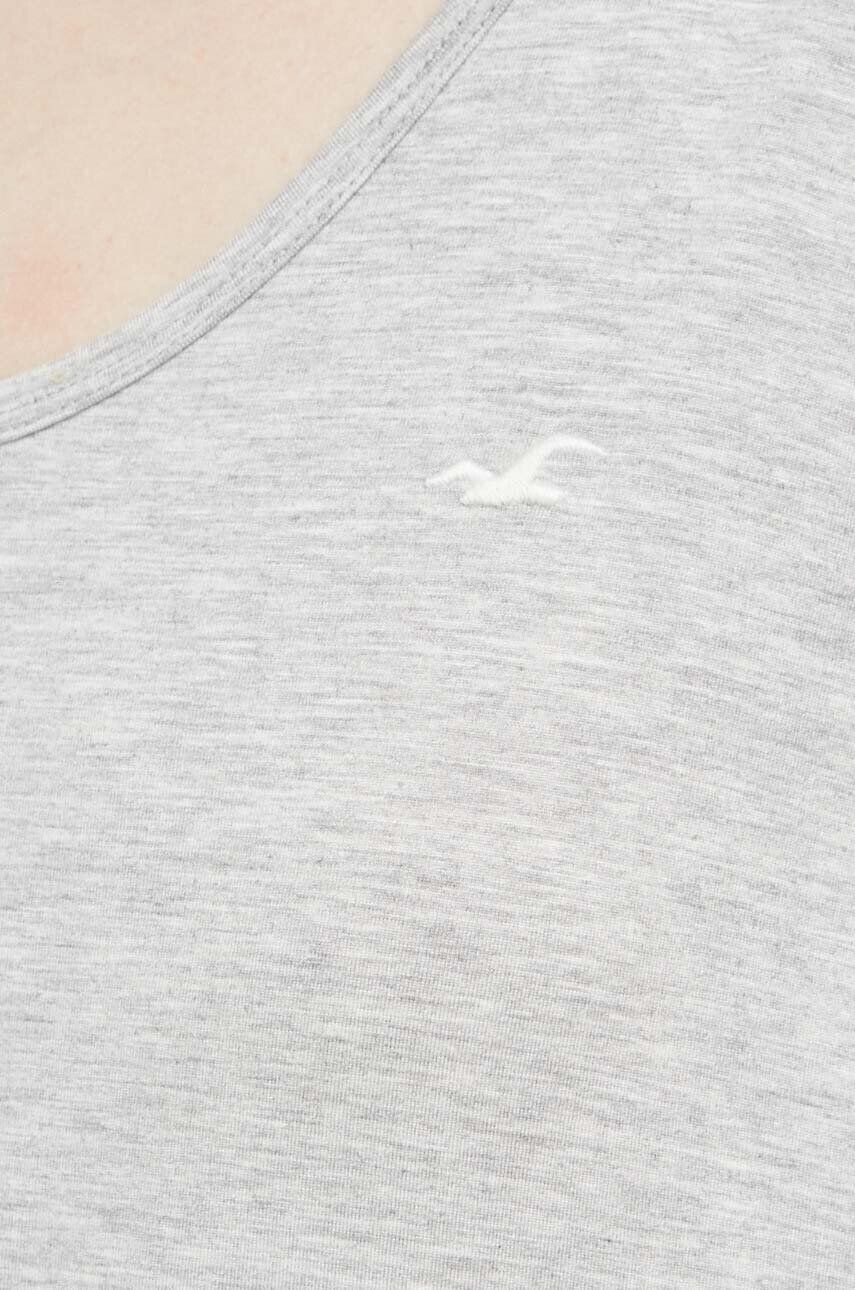 Hollister Co. Тениска в сиво - Pepit.bg