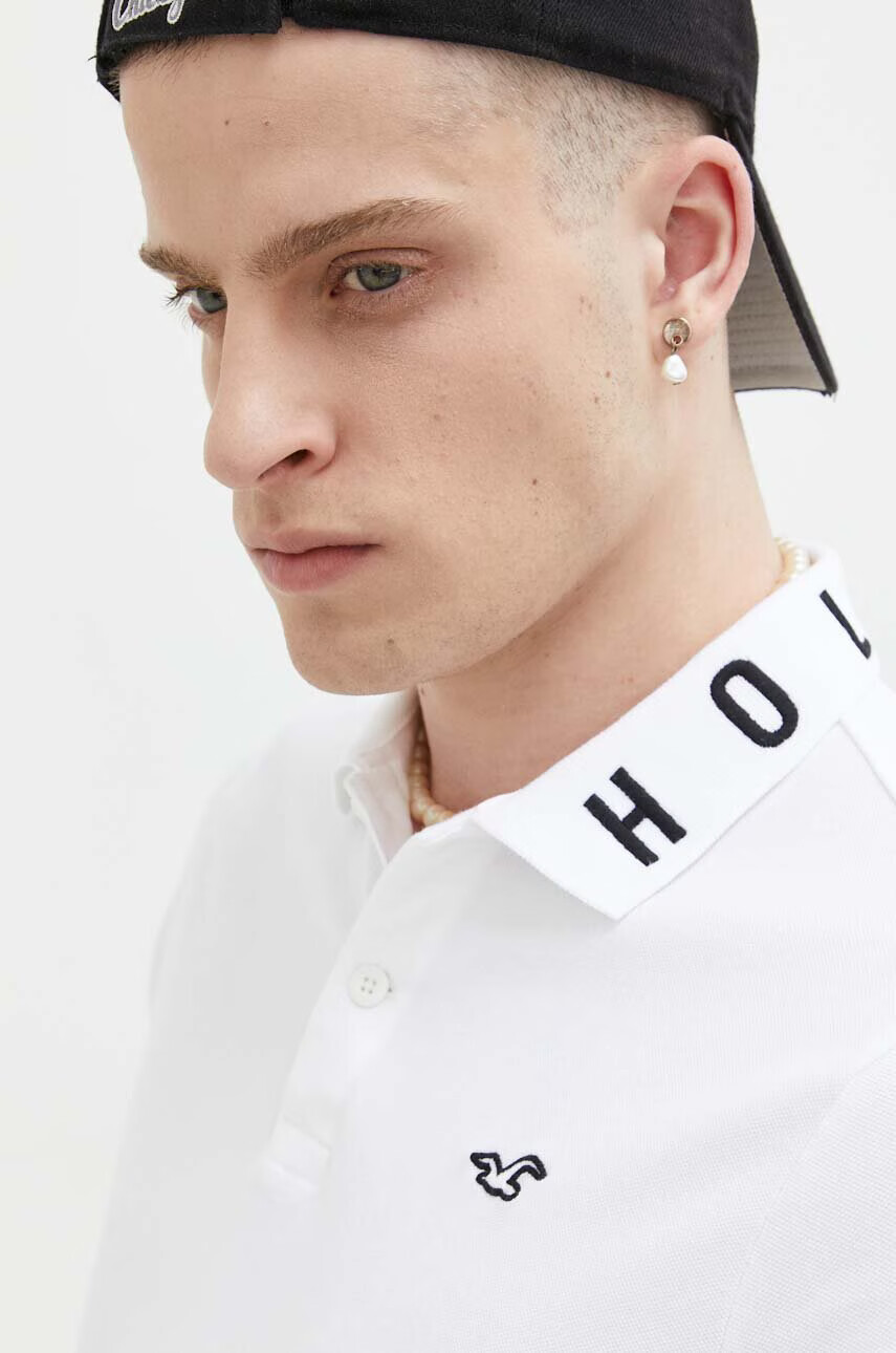 Hollister Co. Тениска с яка - Pepit.bg