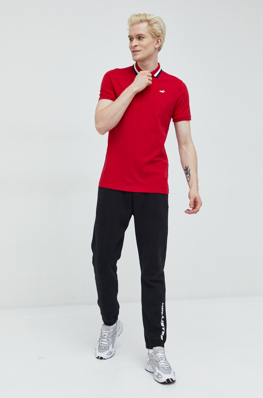 Hollister Co. Тениска с яка - Pepit.bg