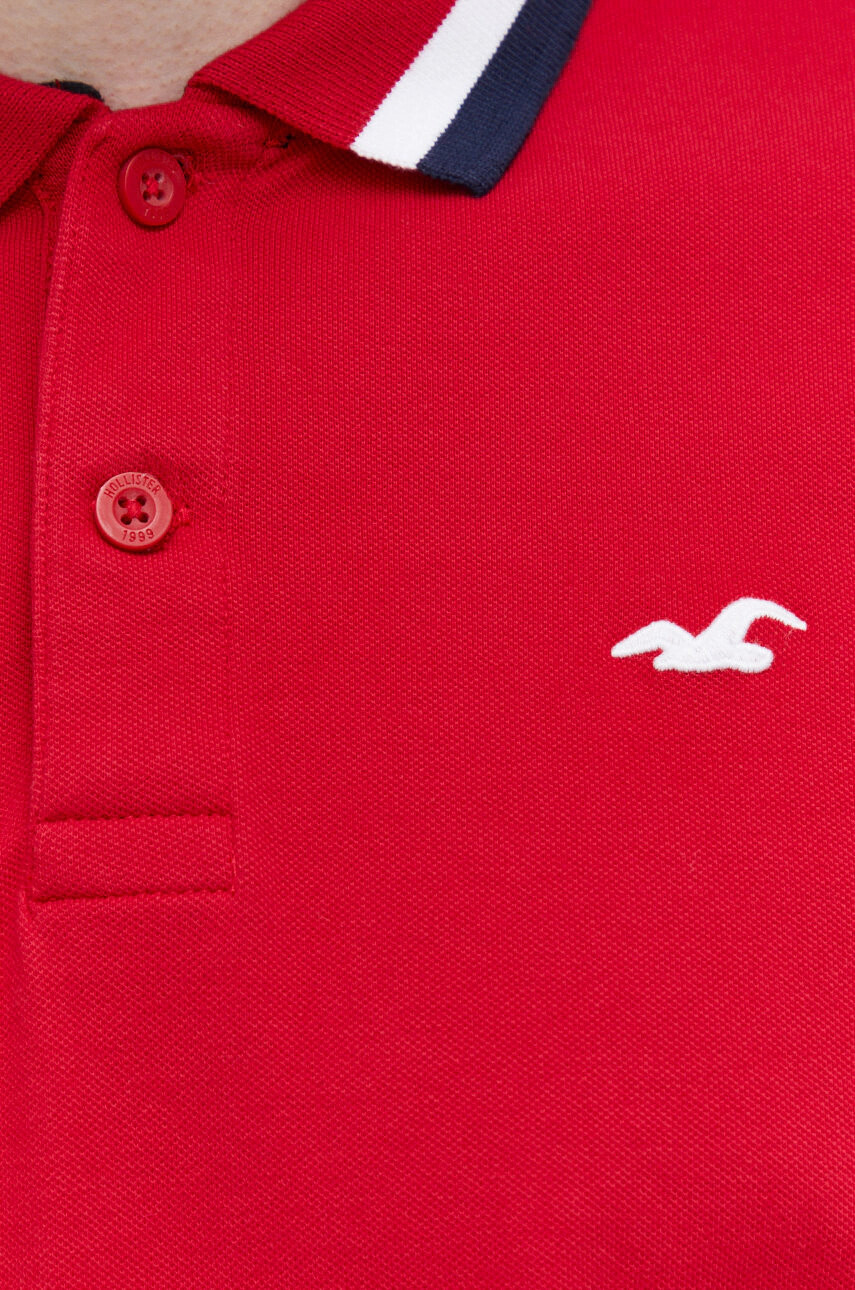 Hollister Co. Тениска с яка - Pepit.bg