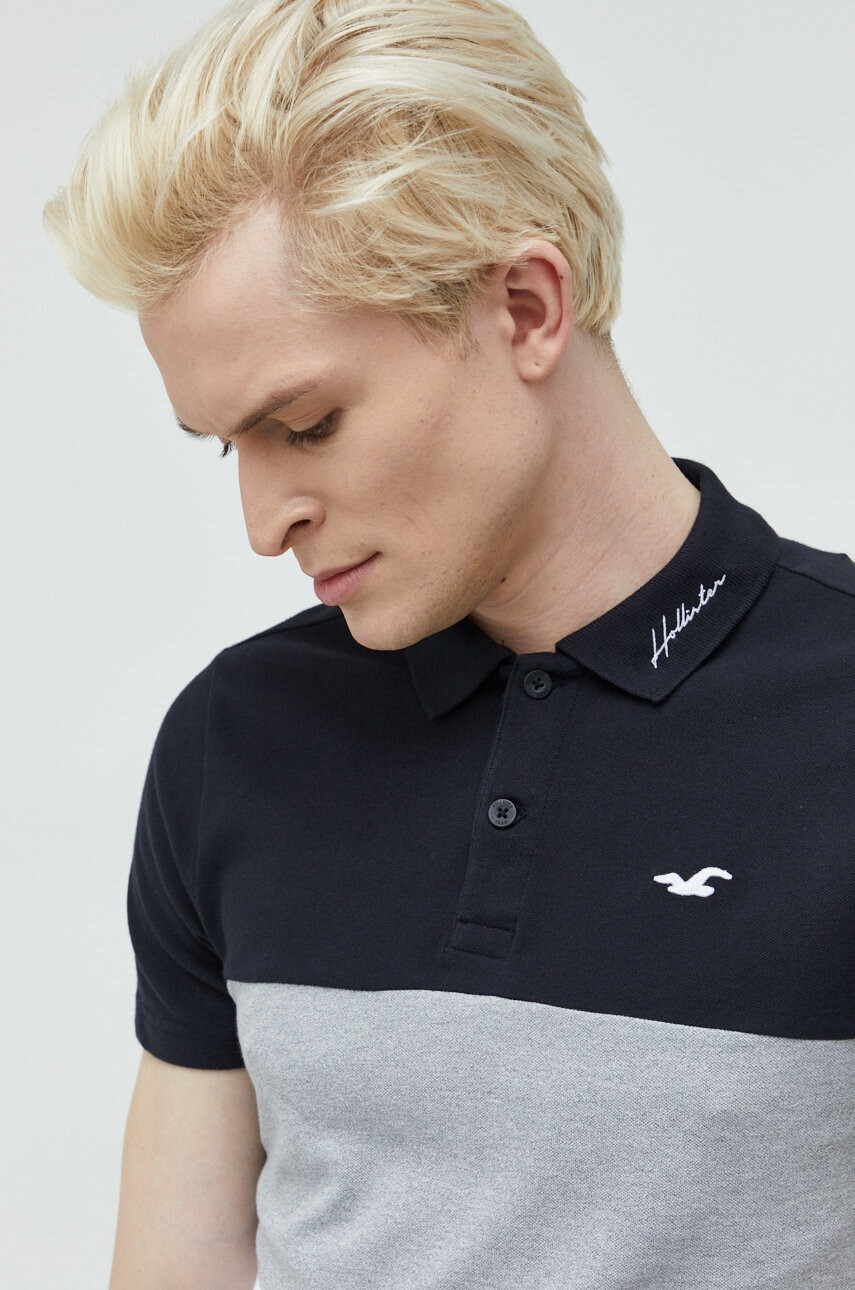 Hollister Co. Тениска с яка - Pepit.bg