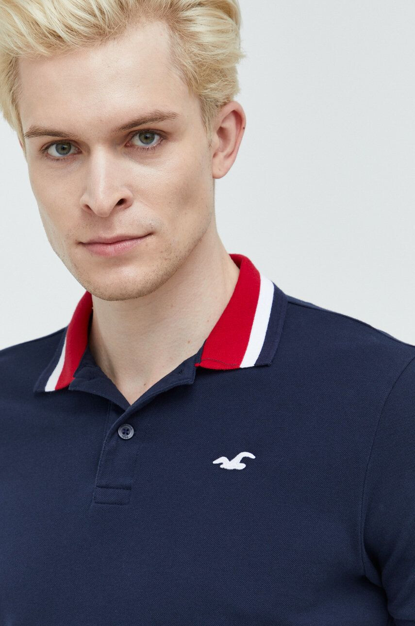 Hollister Co. Тениска с яка - Pepit.bg