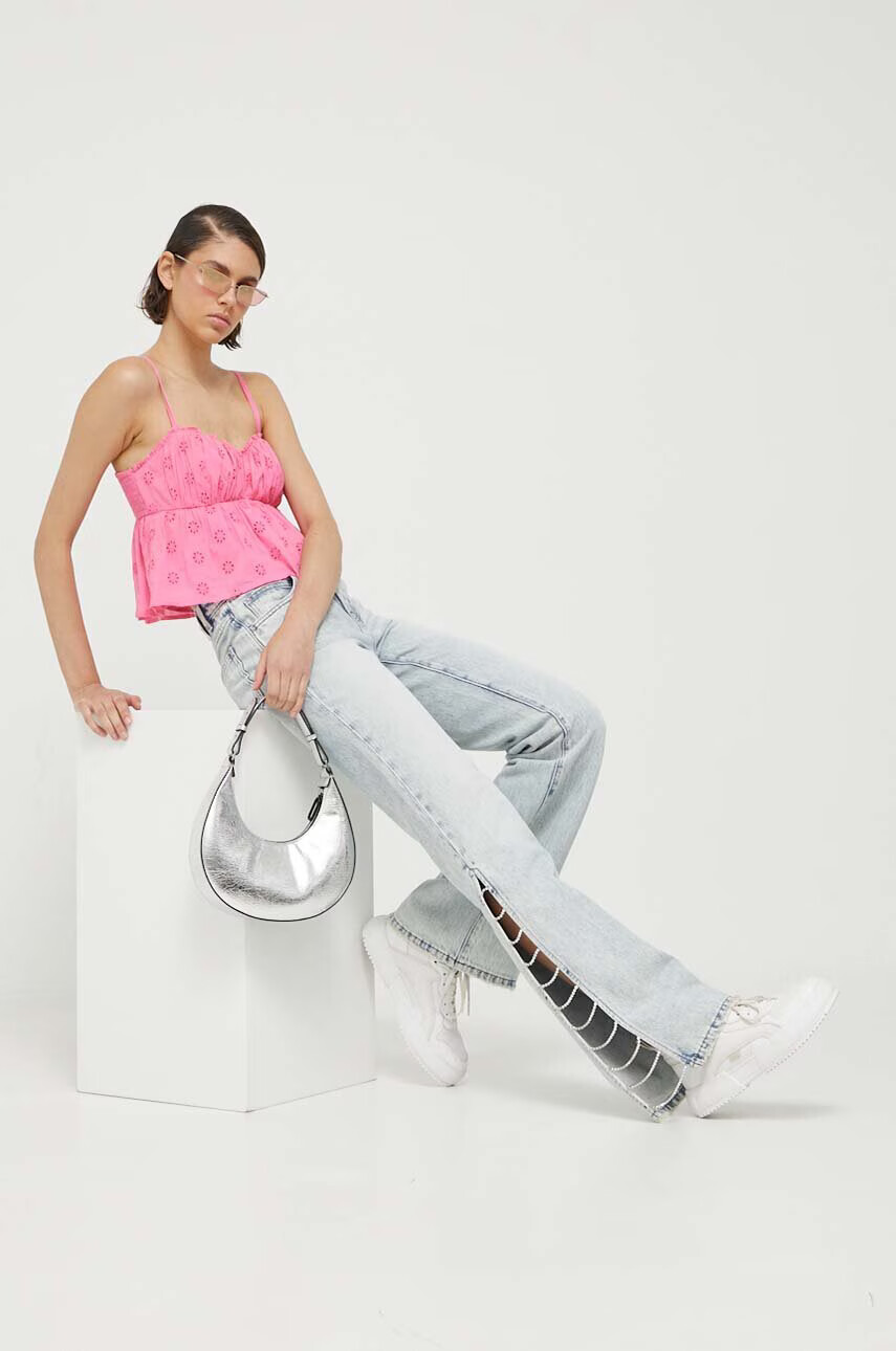 Hollister Co. Топ дамски в лилаво - Pepit.bg