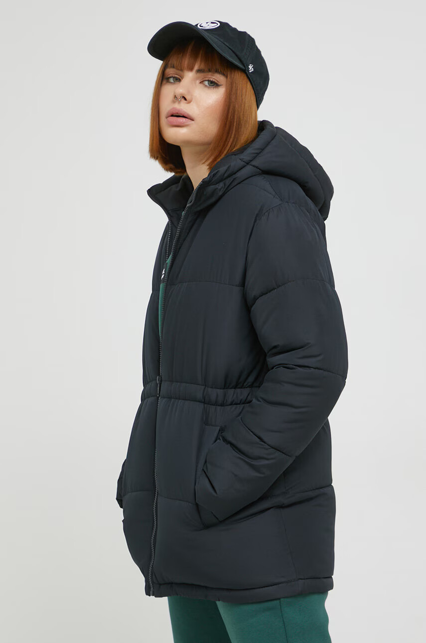 Hollister Co. Яке в черно със зимна изолация - Pepit.bg