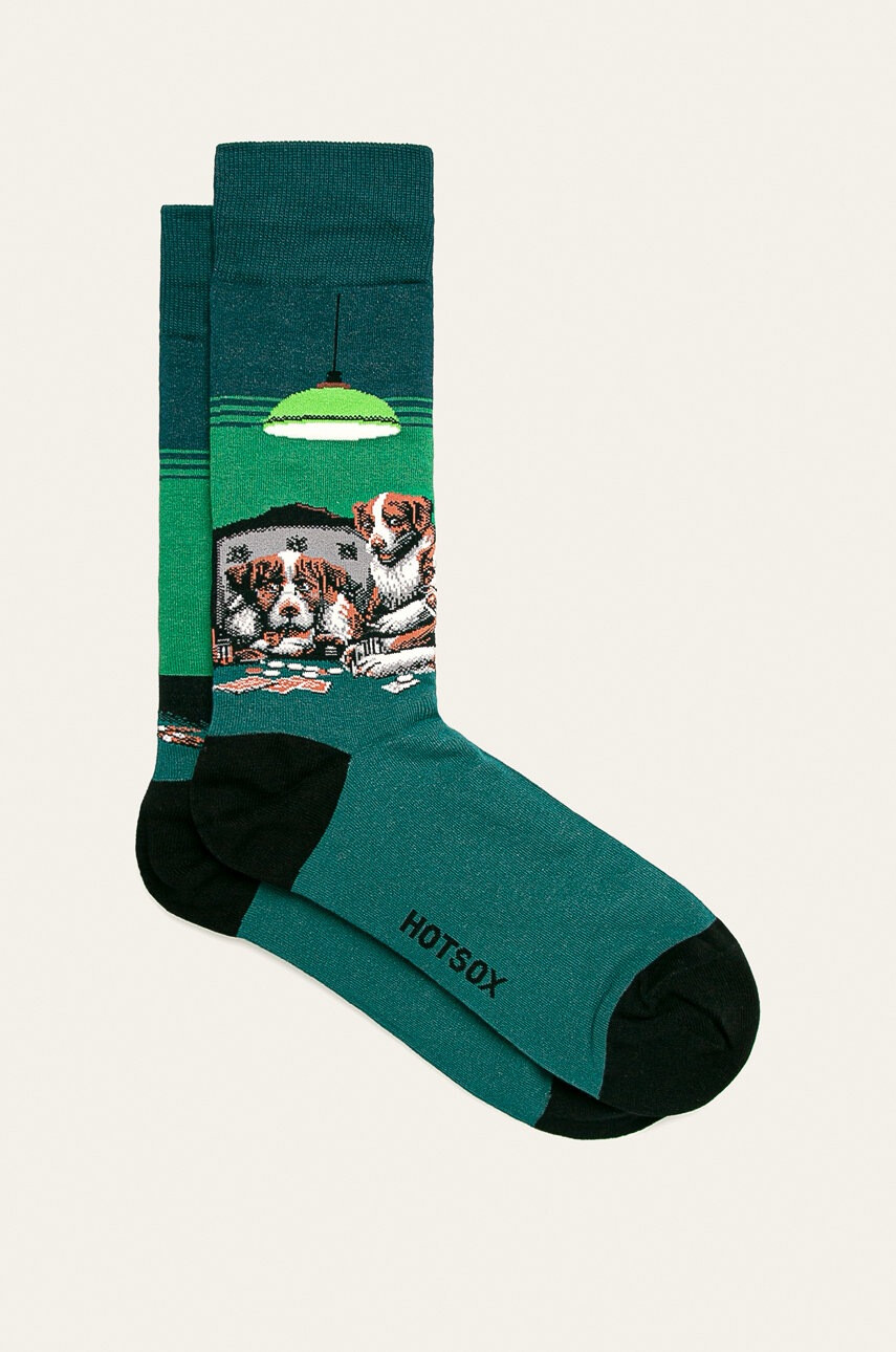 HotSox Чорапки Coolidge Dogs Playing Poker - Pepit.bg