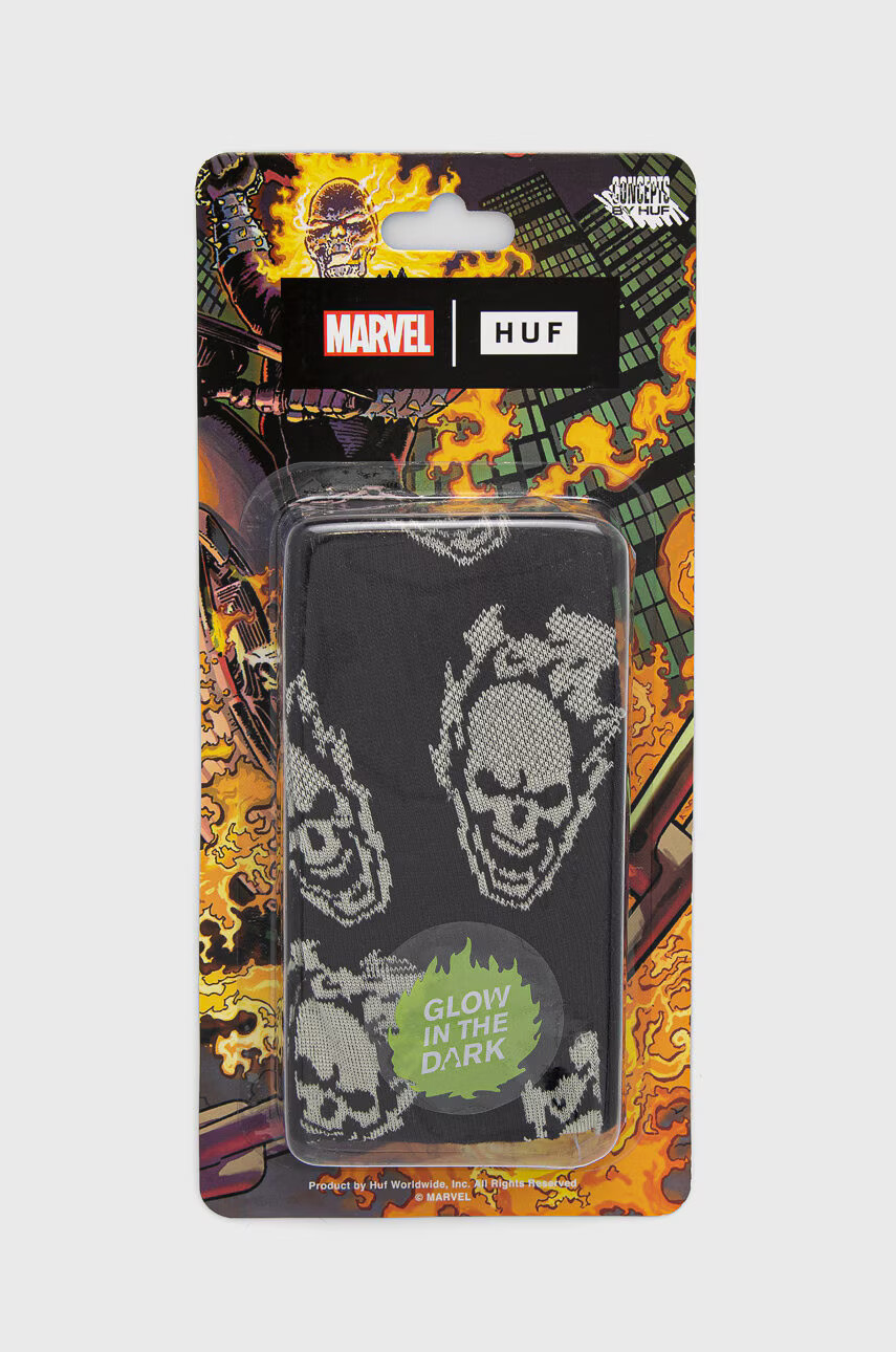 Huf Чорапи X Marvel в черно - Pepit.bg