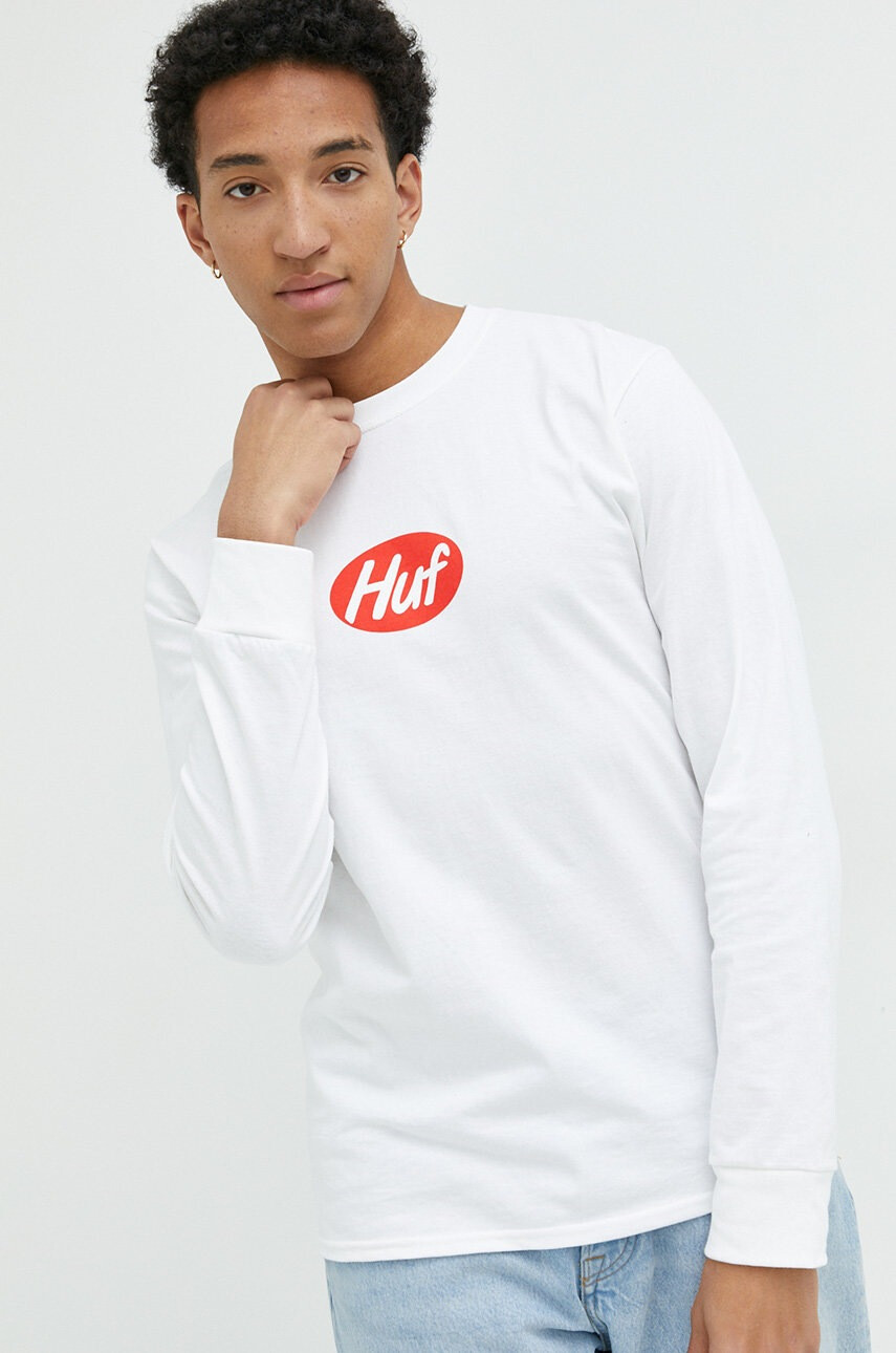 Huf Памучна блуза с дълги ръкави - Pepit.bg