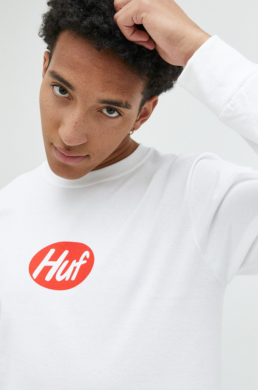 Huf Памучна блуза с дълги ръкави - Pepit.bg
