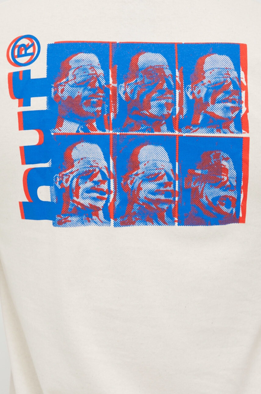 Huf Памучна тениска - Pepit.bg