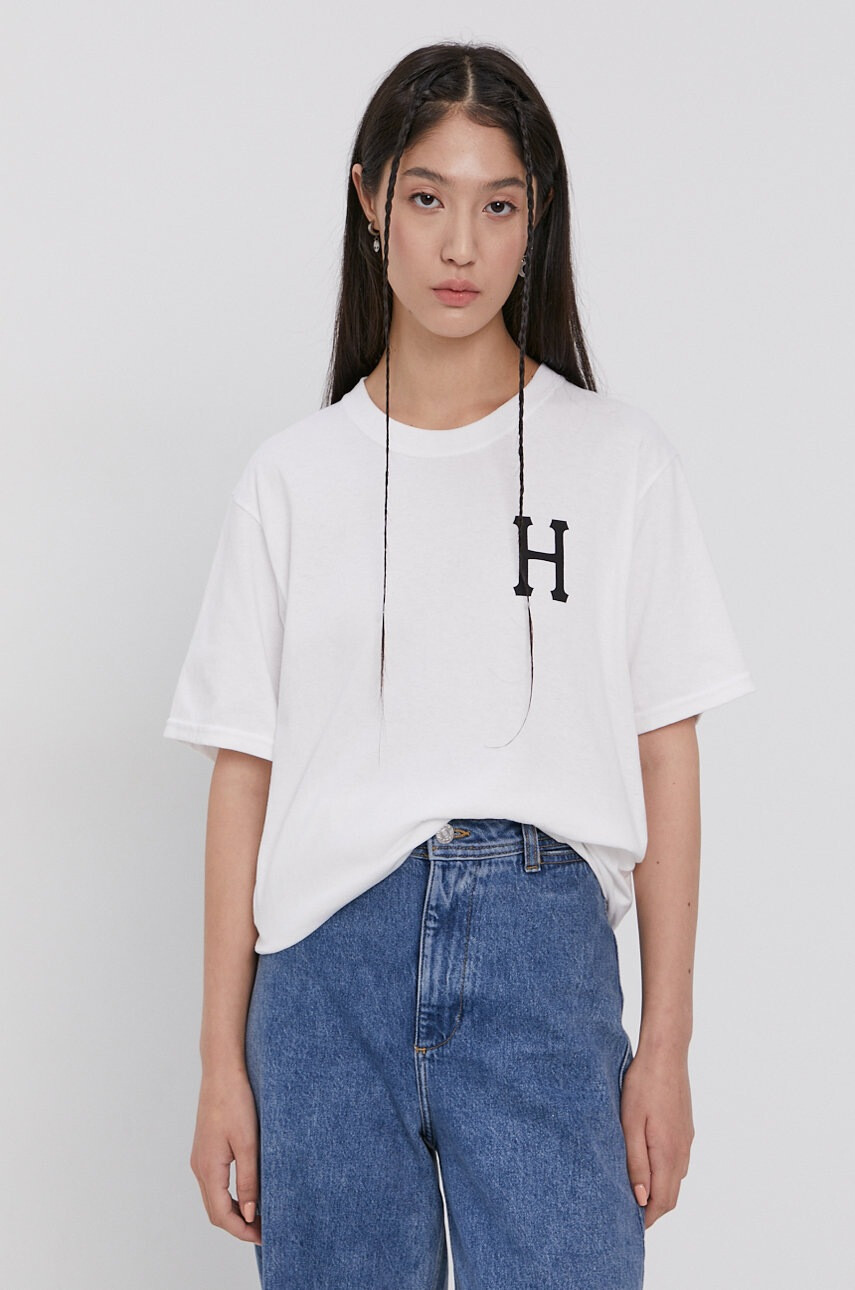 Huf Памучна тениска - Pepit.bg