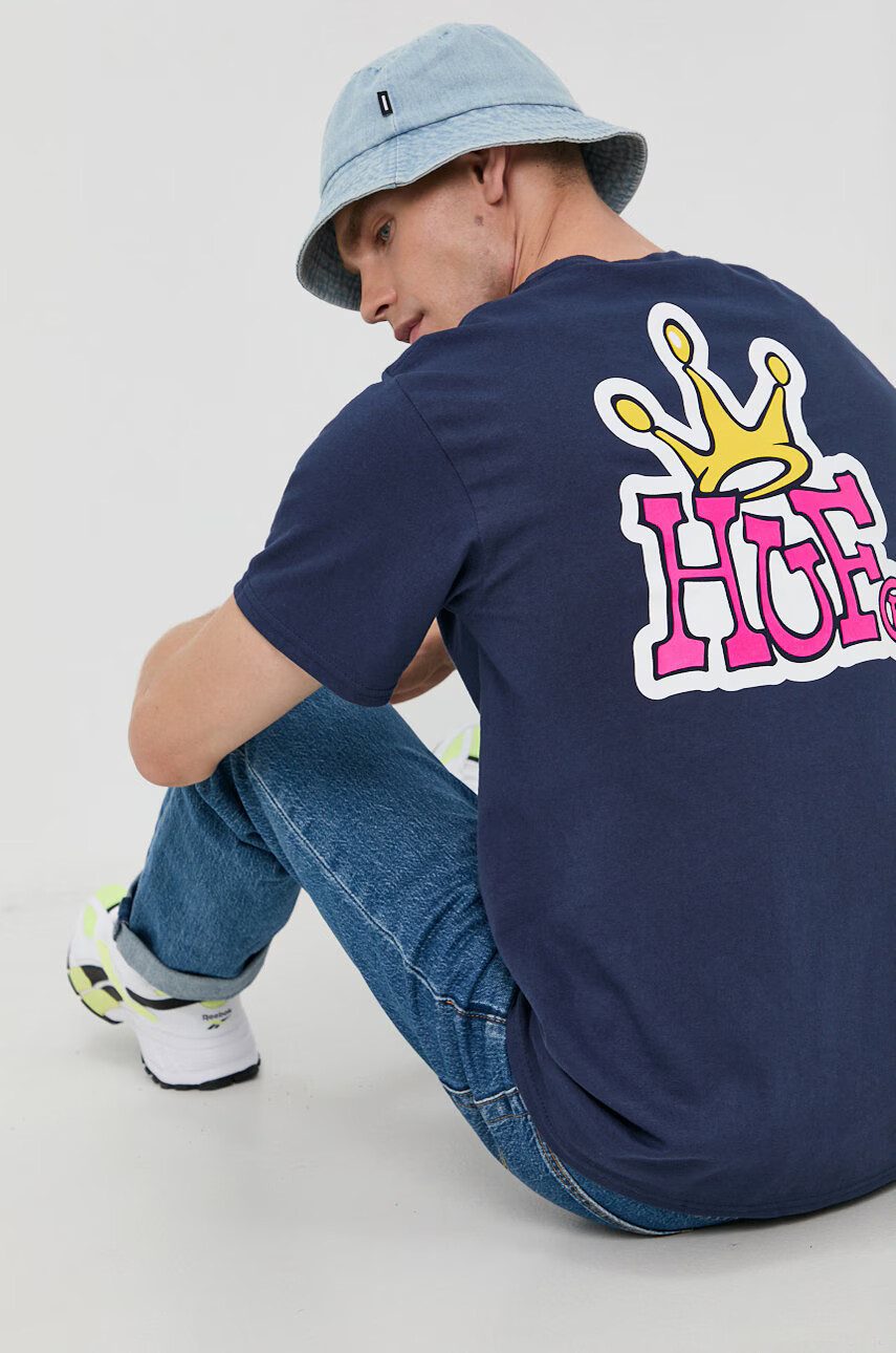 Huf Памучна тениска - Pepit.bg