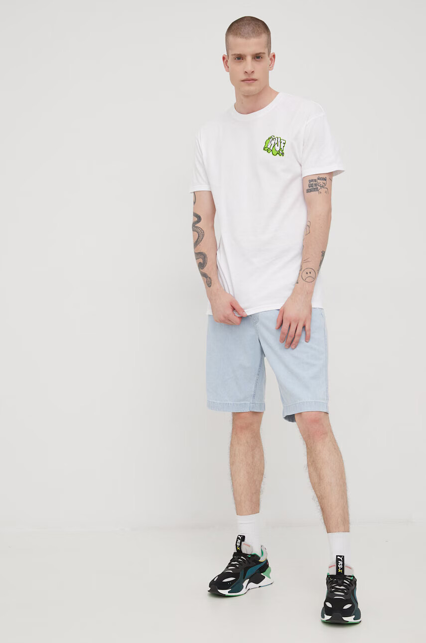 Huf Памучна тениска - Pepit.bg