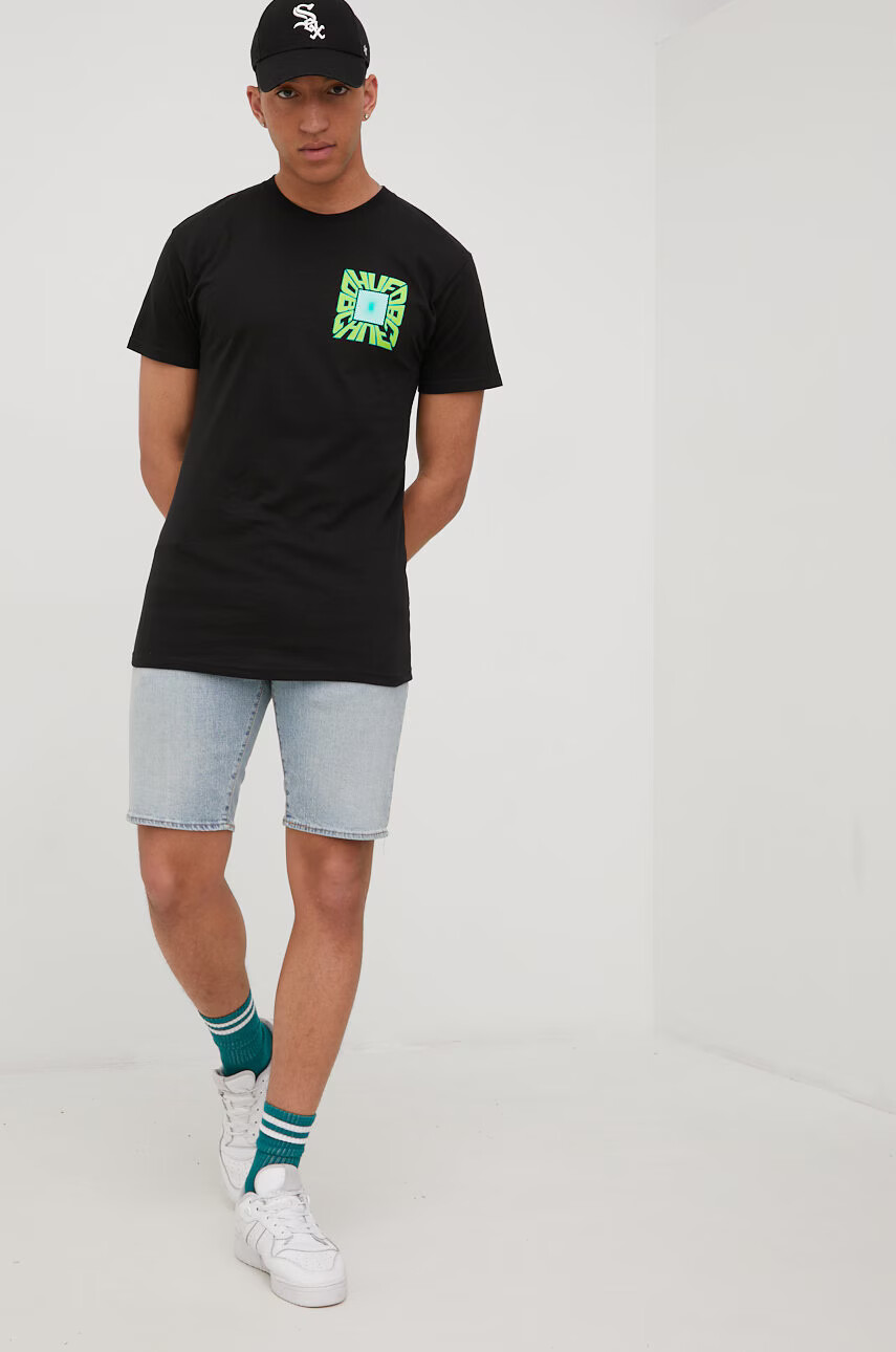 Huf Памучна тениска - Pepit.bg