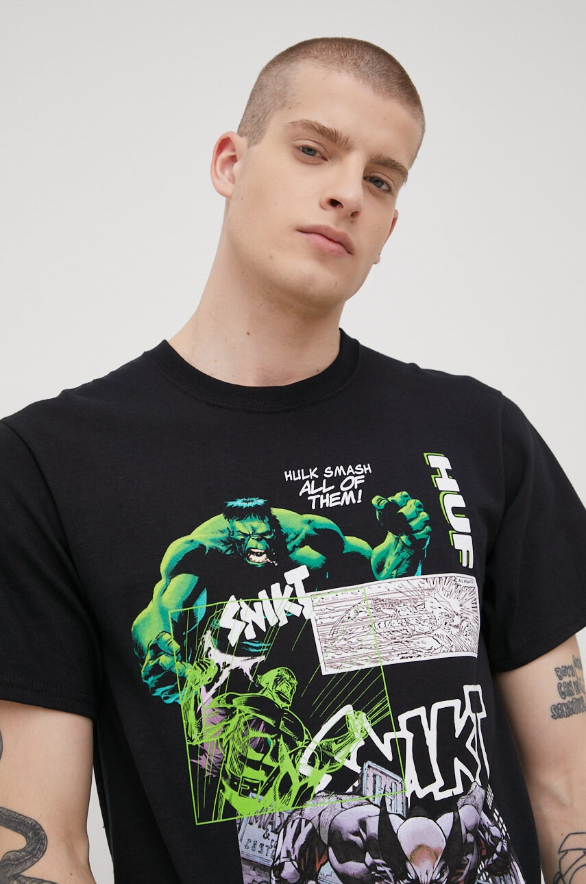 Huf Памучна тениска X Marvel - Pepit.bg