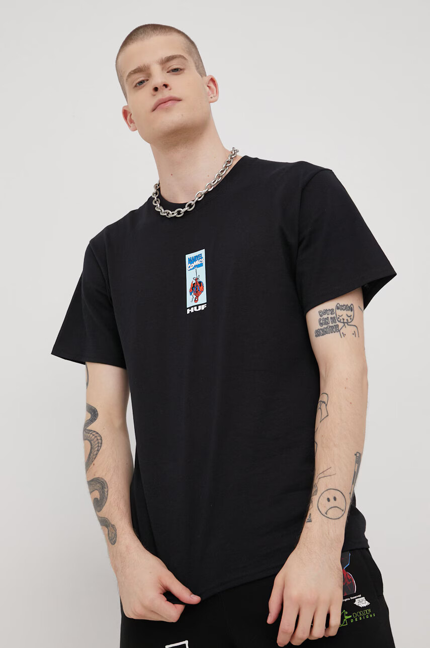 Huf Памучна тениска X Marvel - Pepit.bg