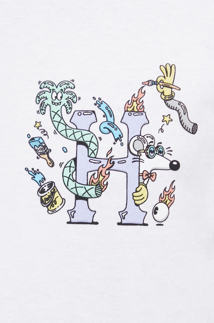 Huf Памучна тениска - Pepit.bg