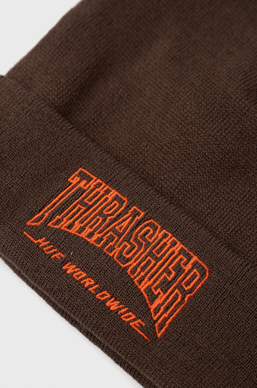 Huf Шапка X Trasher в кафяво - Pepit.bg