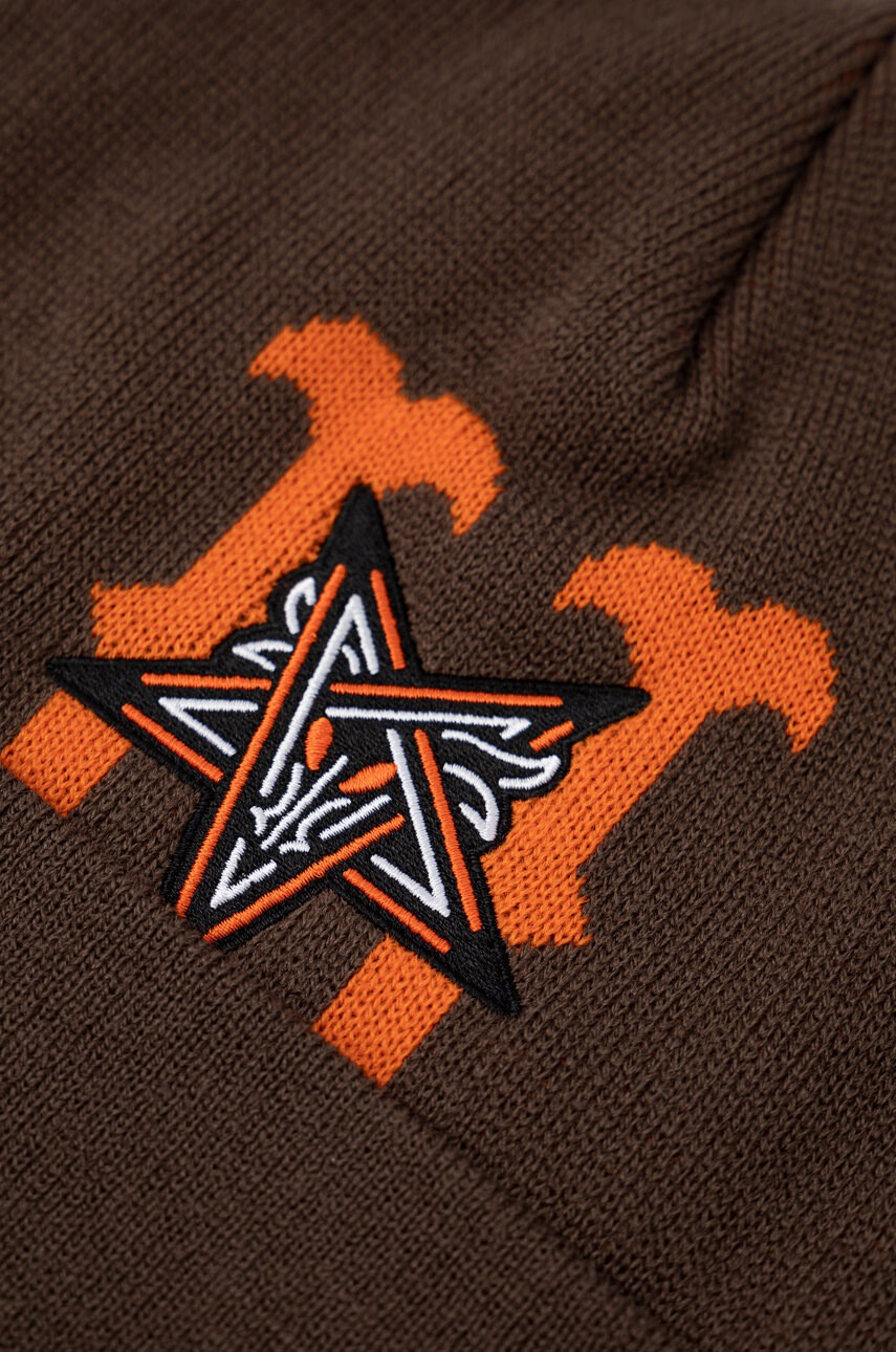 Huf Шапка X Trasher в кафяво - Pepit.bg