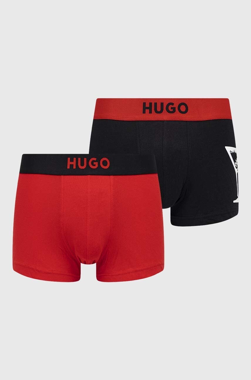 Hugo Боксерки (2 броя) в червено - Pepit.bg