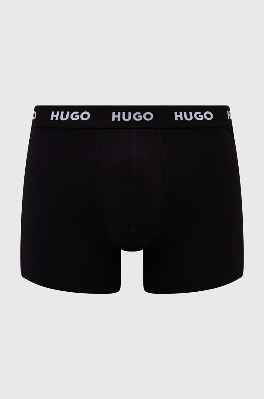 Hugo Боксерки (3 чифта) мъжки в черно - Pepit.bg