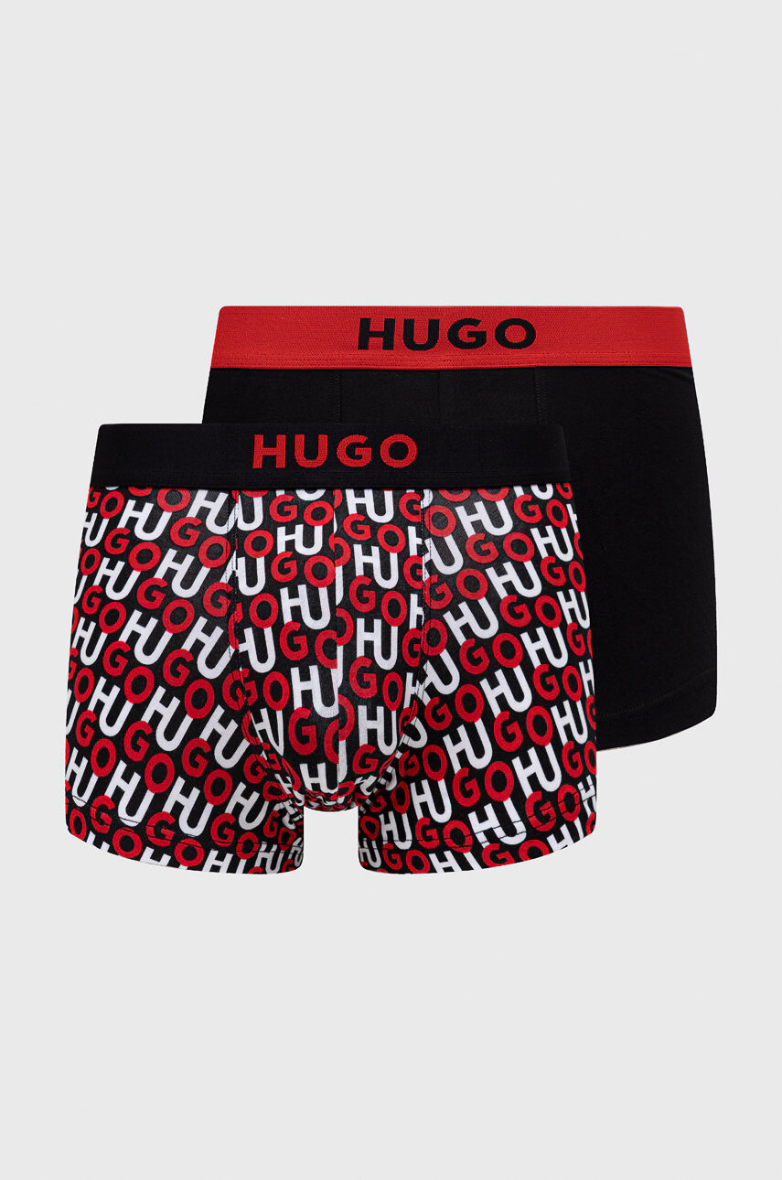 Hugo Боксерки (2 чифта) в черно - Pepit.bg