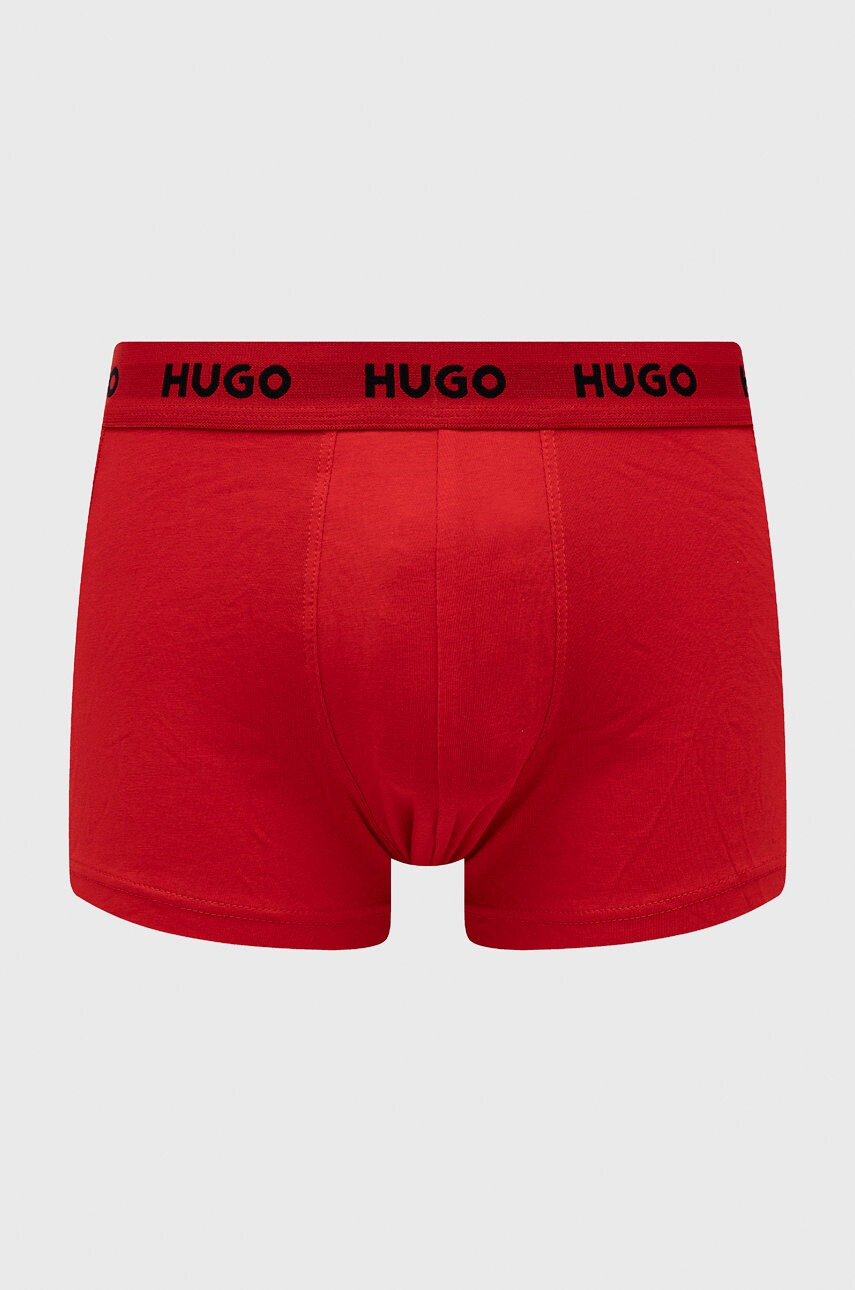 Hugo Боксерки (3 чифта) в червено - Pepit.bg