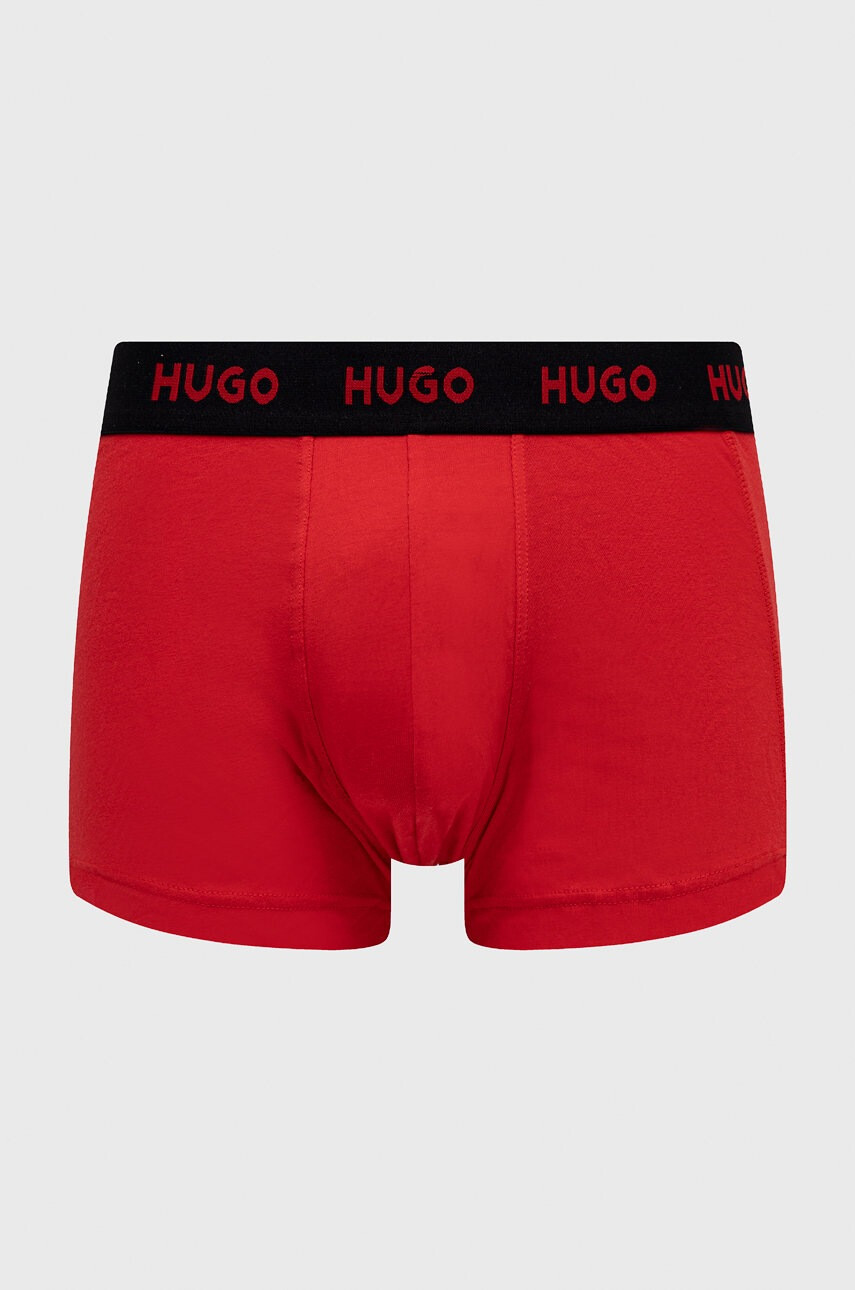 Hugo Боксерки (3 чифта) в червено - Pepit.bg