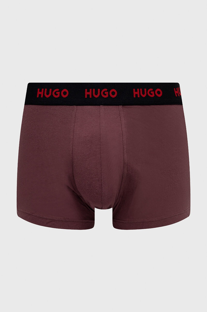 Hugo Боксерки (3 чифта) в червено - Pepit.bg