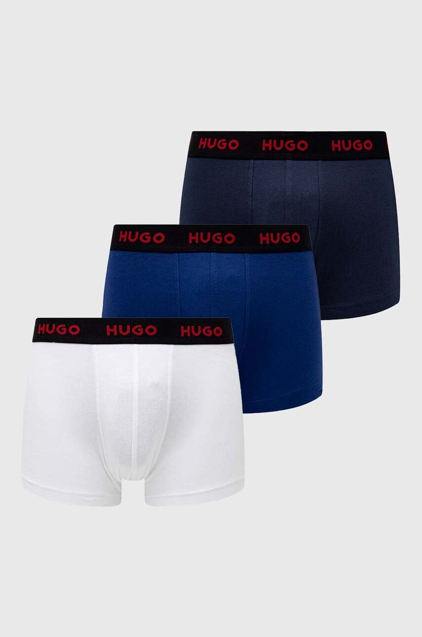 Hugo Боксерки (3 чифта) в тъмносиньо - Pepit.bg
