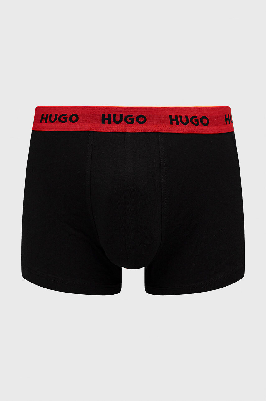 Hugo Боксерки (3 чифта) мъжки в черно - Pepit.bg