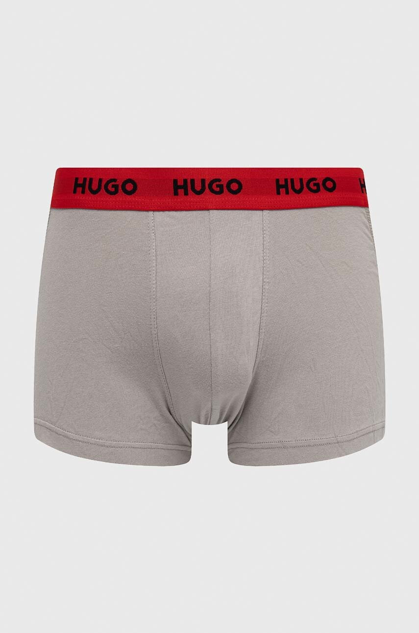 Hugo Боксерки (3 чифта) в сиво - Pepit.bg