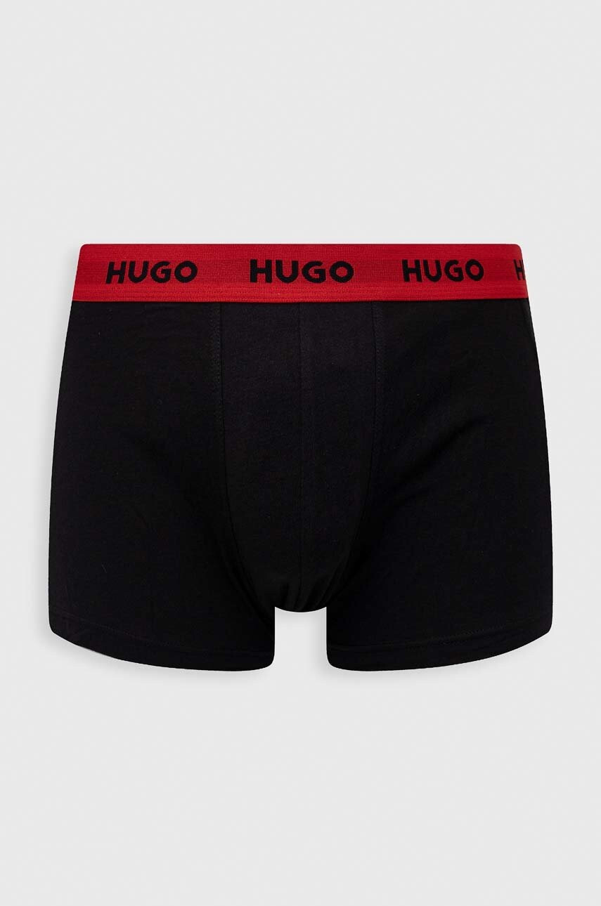 Hugo Боксерки (3 чифта) в черно - Pepit.bg