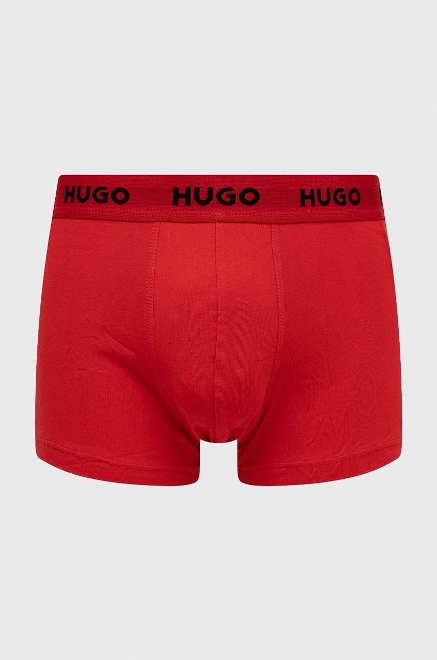 Hugo Боксерки (3 чифта) в червено - Pepit.bg