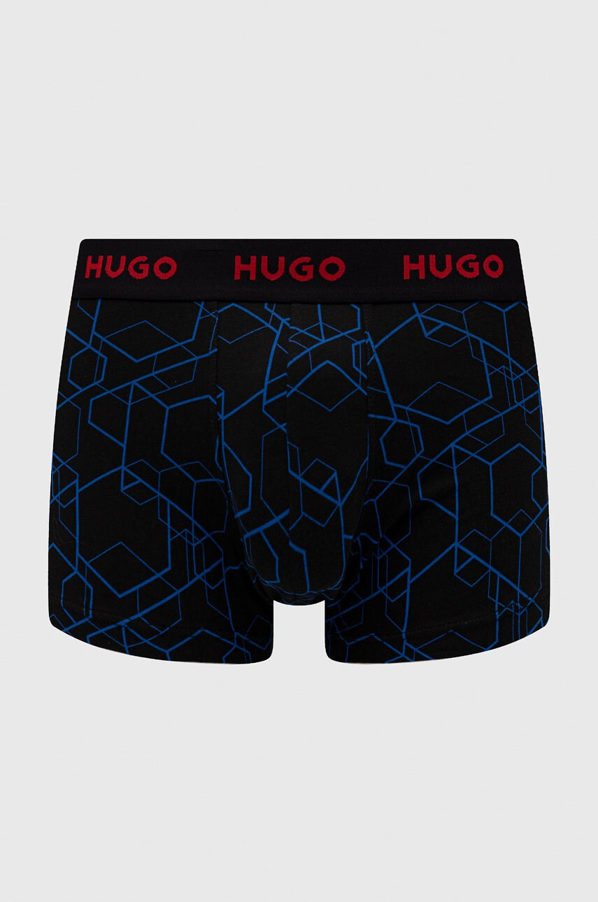 Hugo Боксерки (3-pack) в тъмносиньо - Pepit.bg