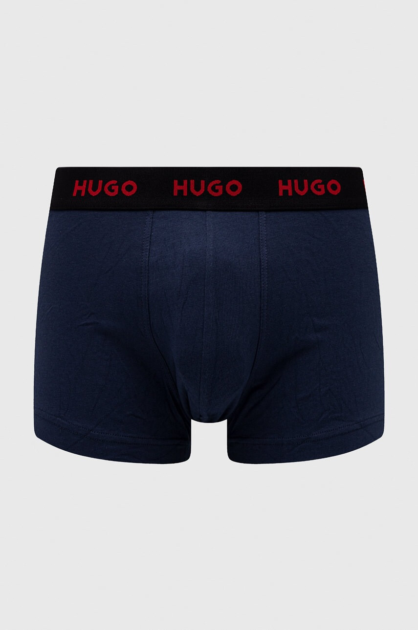 Hugo Боксерки (3-pack) в тъмносиньо - Pepit.bg