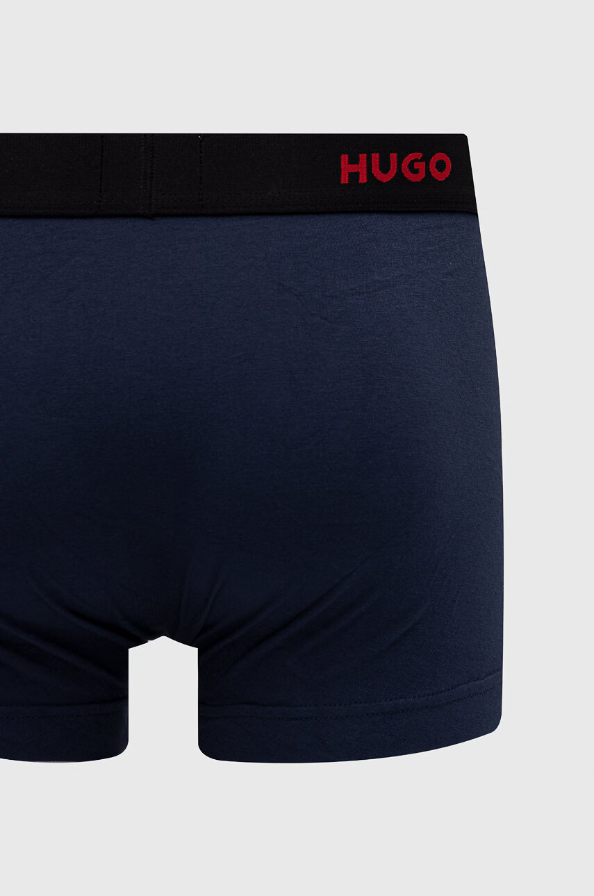 Hugo Боксерки (3-pack) в тъмносиньо - Pepit.bg