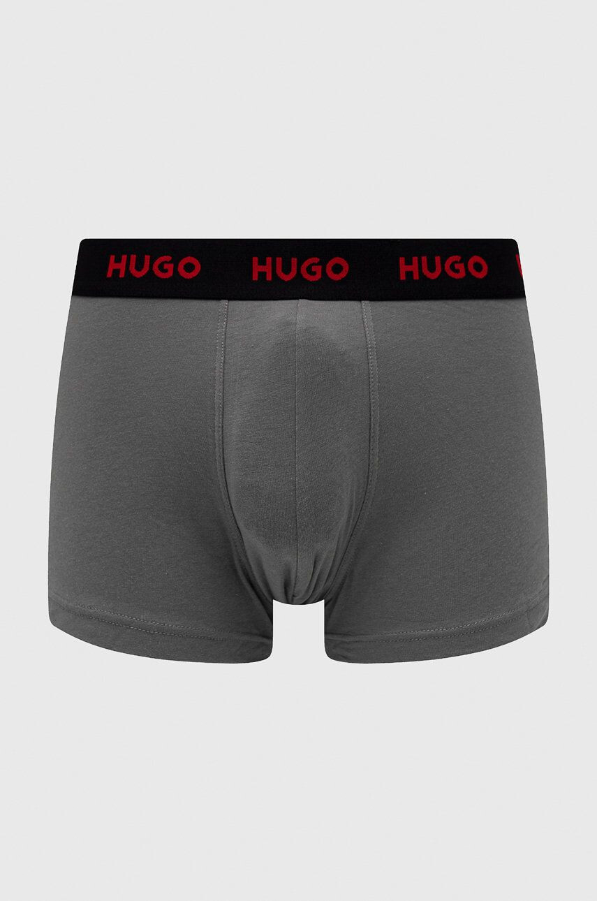 Hugo Боксерки (3-pack) в черно - Pepit.bg