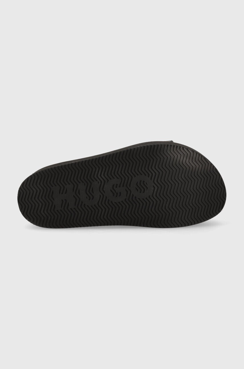 Hugo Чехли Lisa в черно с платформа 50493064 - Pepit.bg