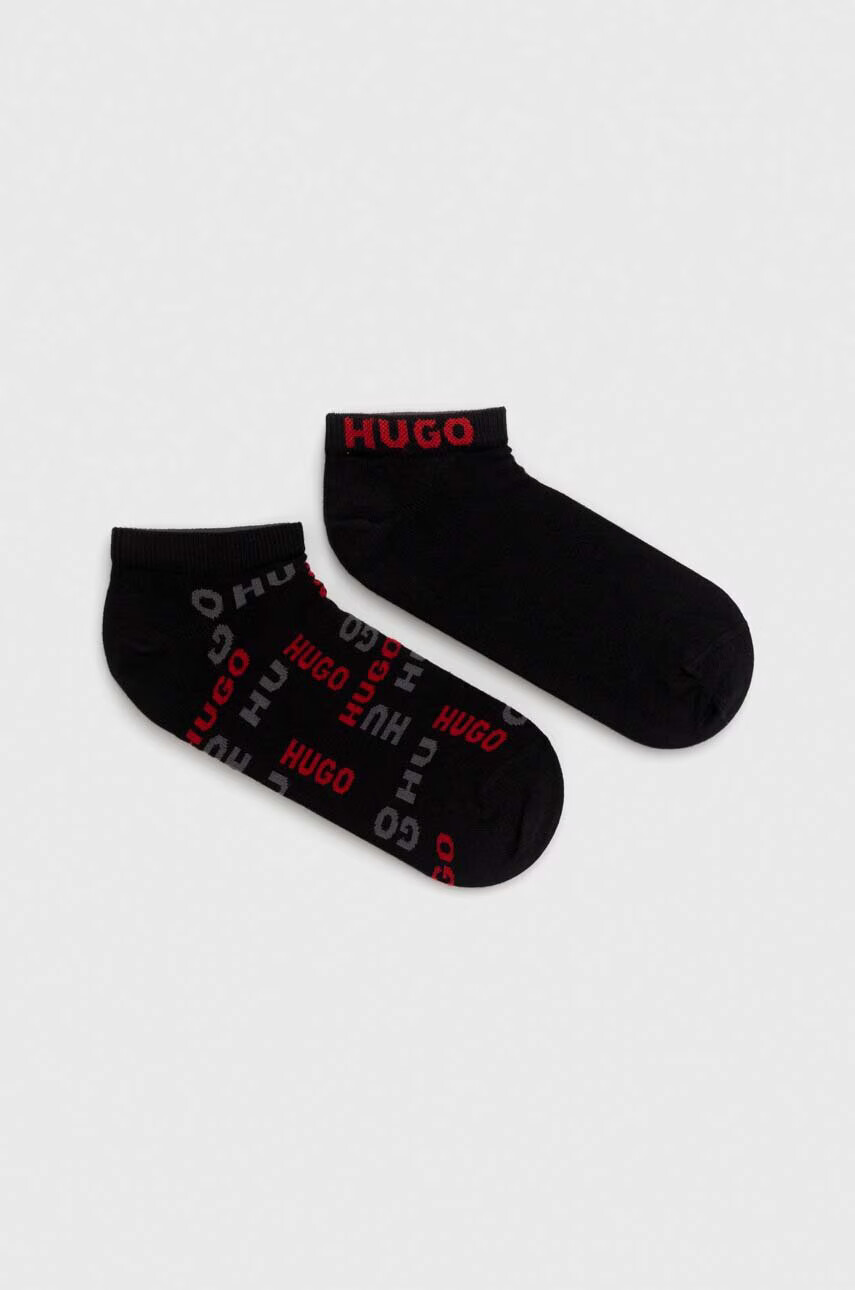 Hugo Чорапи (2 броя) в черно - Pepit.bg