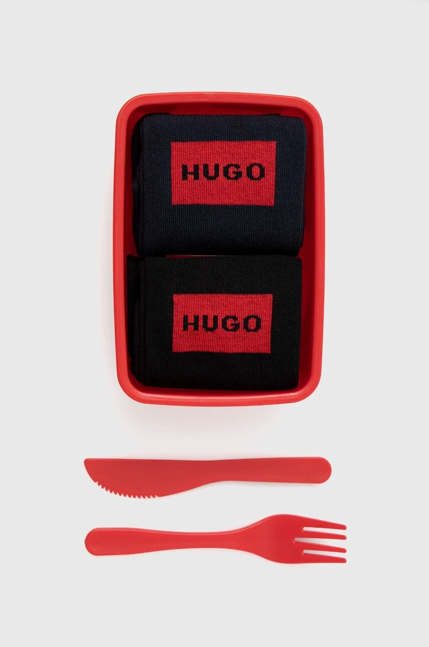 Hugo Чорапи (2 чифта) в черно - Pepit.bg