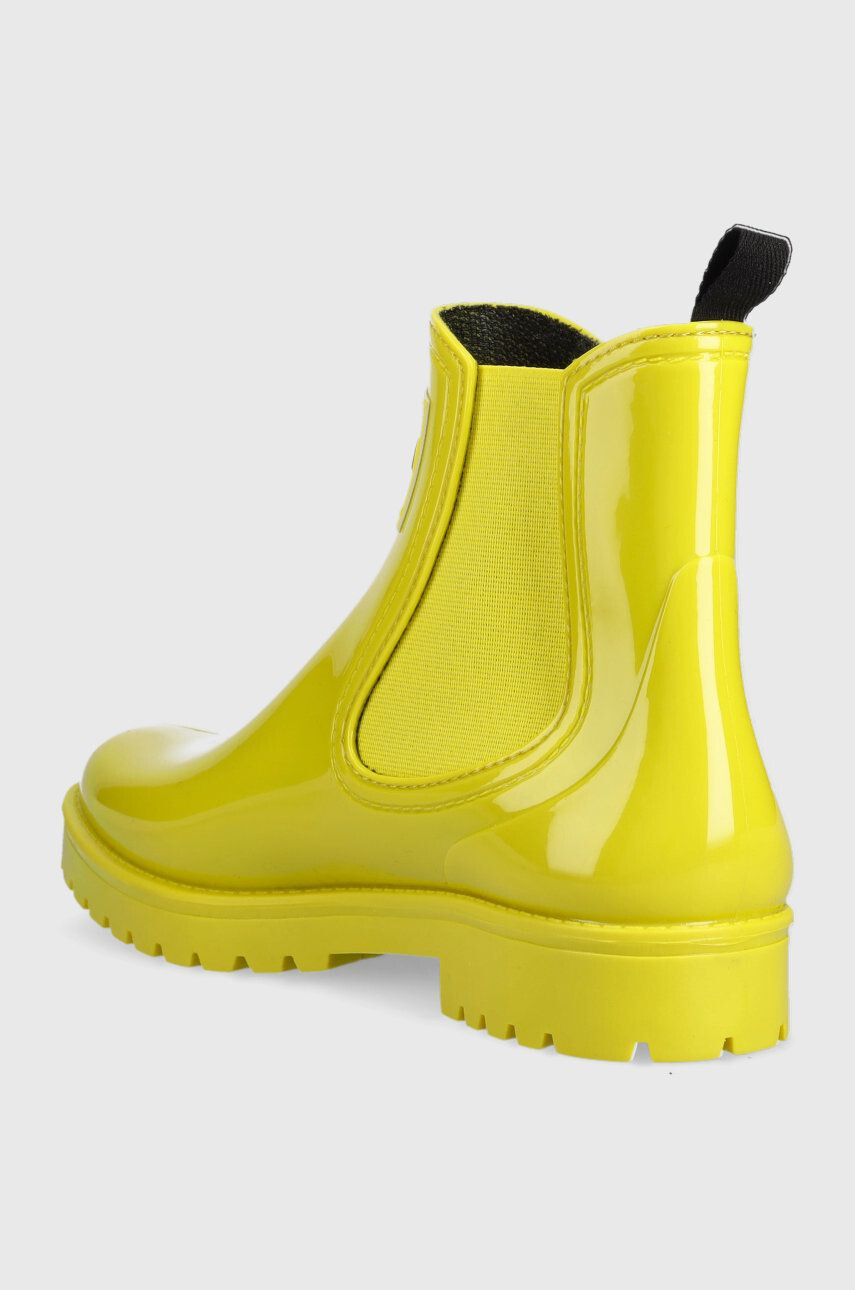 Hugo Гумени ботуши Tabita Rain Bootie в черно - Pepit.bg