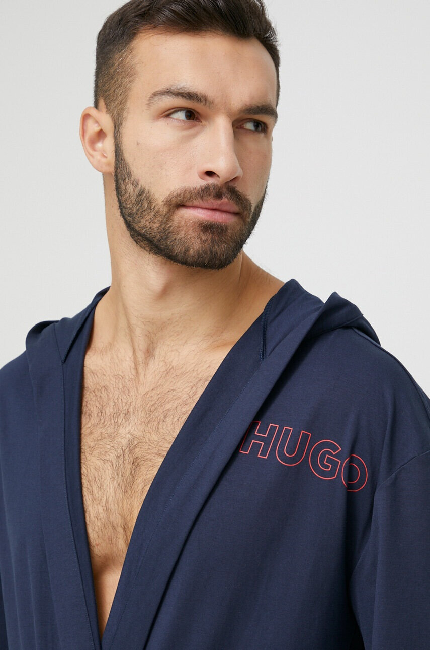 Hugo Халат в тъмносиньо - Pepit.bg