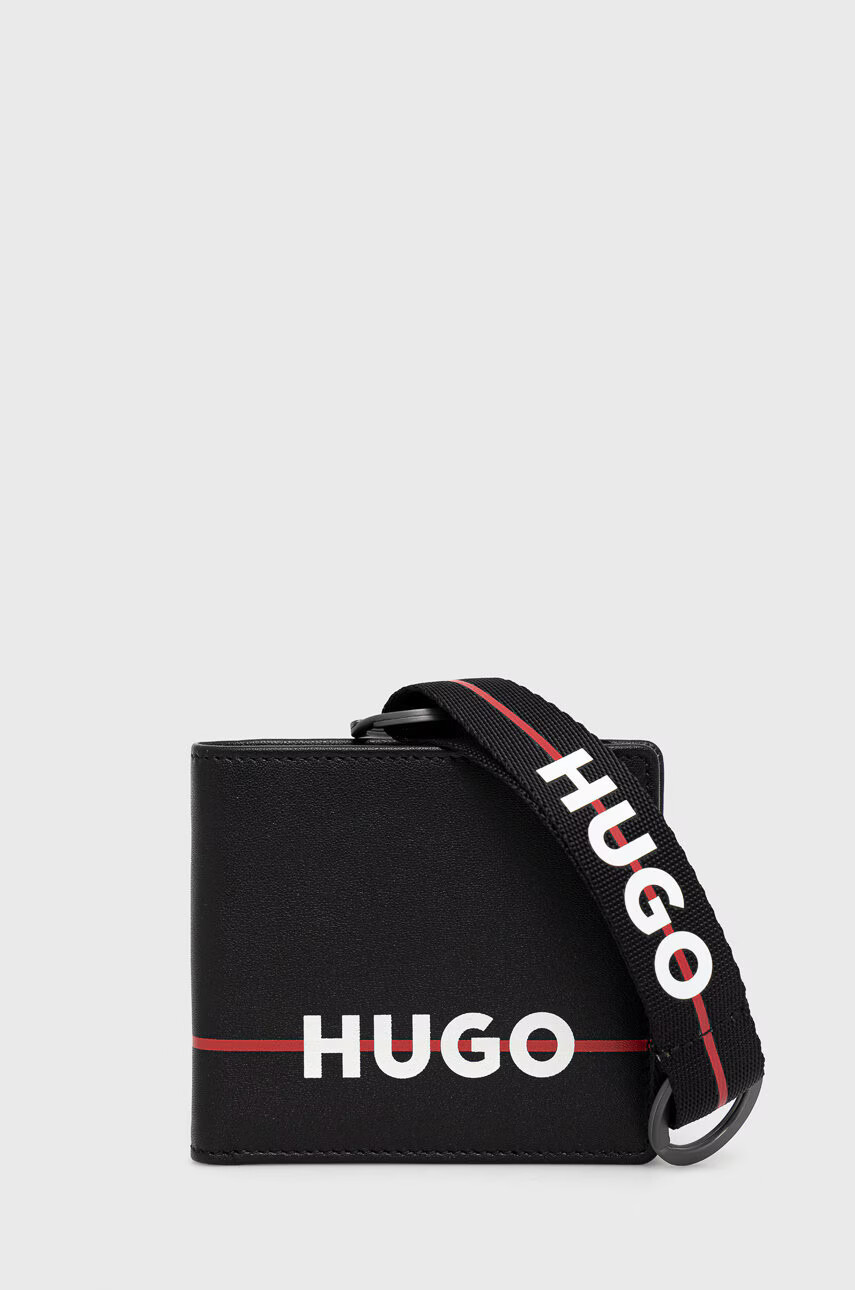 Hugo Кожен портфейл + ключодържател - Pepit.bg