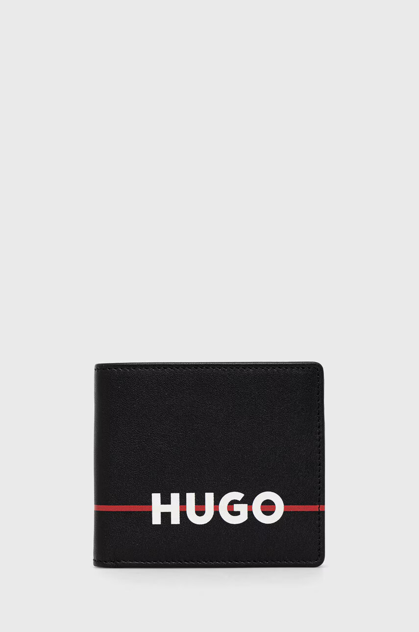 Hugo Кожен портфейл + ключодържател - Pepit.bg