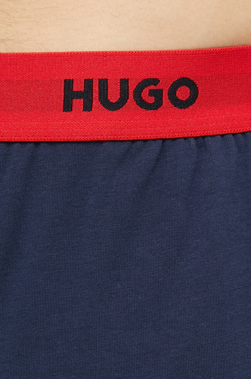 Hugo Късо долнище на пижама мъжко в тъмносиньо - Pepit.bg