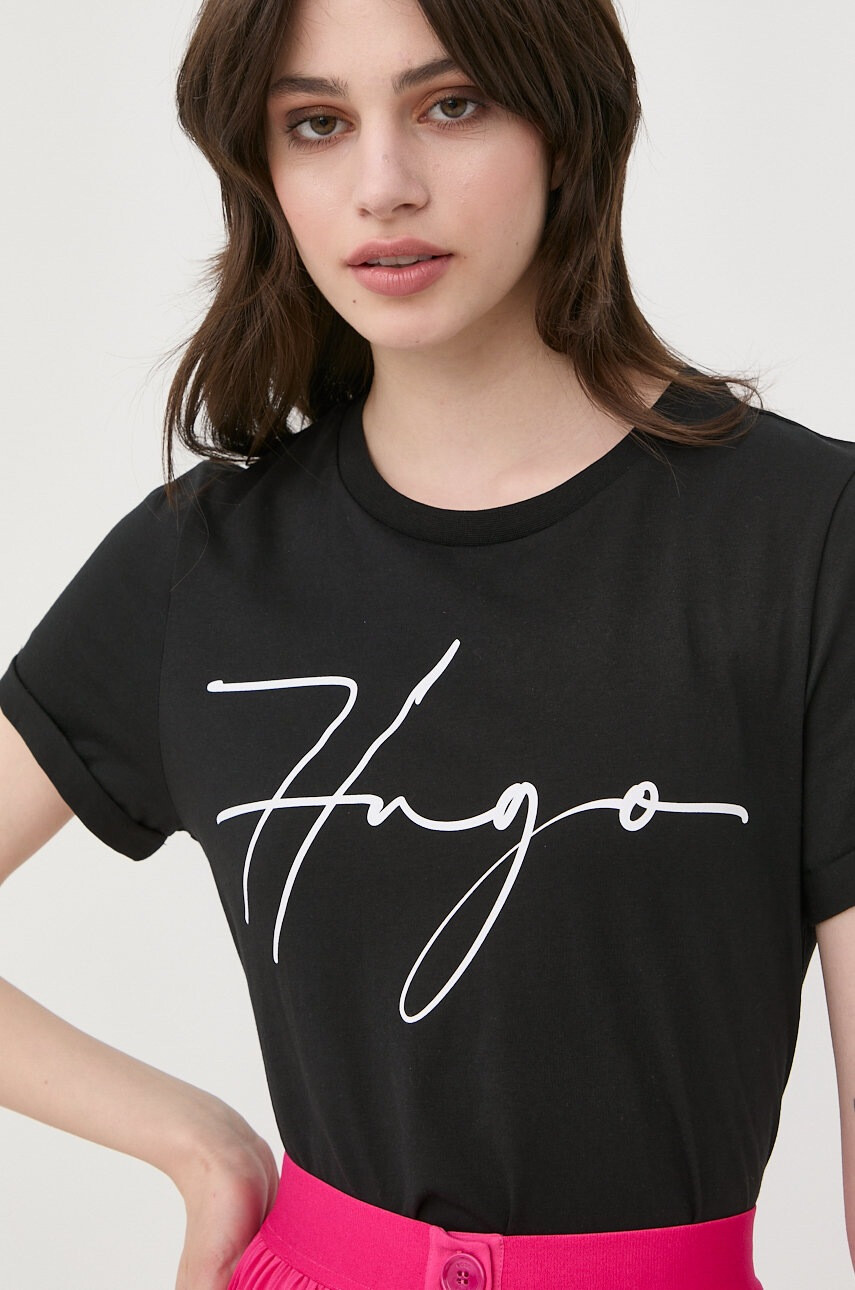 Hugo Памучна тениска - Pepit.bg