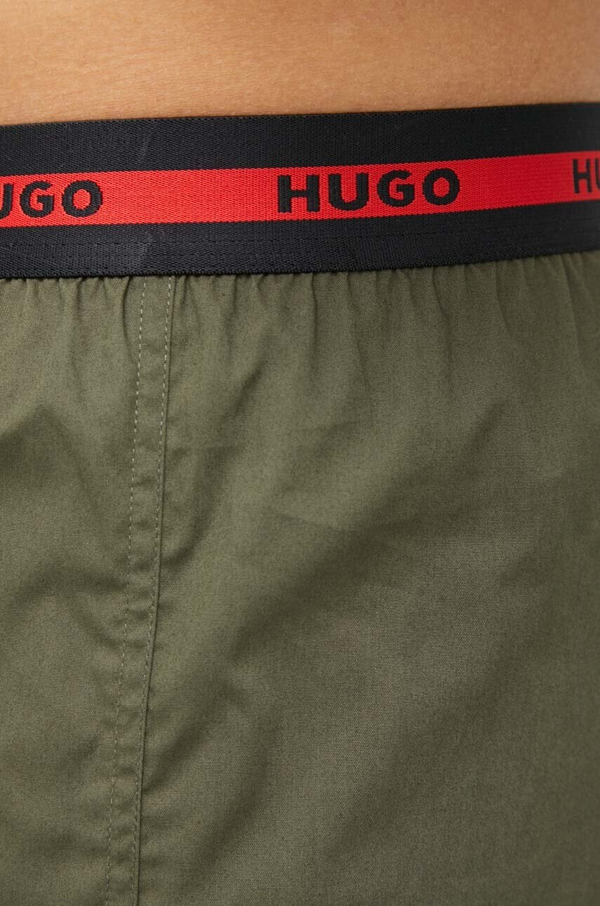 Hugo Памучни боксерки (2 броя) в синьо - Pepit.bg